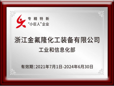 專精特新-“小巨人”企業